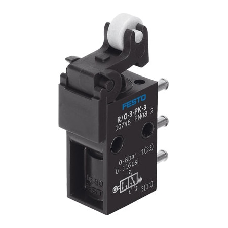 Festo Roller Lever Valve R/O-3-PK-3 R/O-3-PK-3